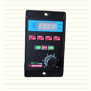 Convertidor de frecuencia Vfd 220 W monofásico de 750 V, agregar controlador de motor trifásico RS485, entrada monofásica de 0.75KW de - Product Image 1