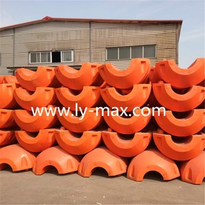 Flotadores de tubo de alta flotabilidad, dragado, manguera, color naranja, venta directa de fábrica - Product Image 3