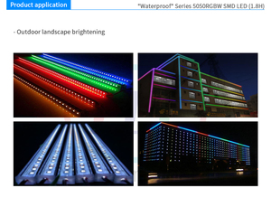 5050 SMD LED RGB 1.7H กันน้ำสำหรับไฟเส้น LED, จุดพิกเซล, ไฟติดผนังกลางแจ้งและหลอดรั้ว - Product Image 4
