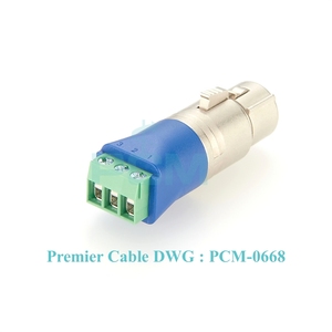 DMX512 XLR 3-контактный разъем для винтового клеммного блока переходник для сценического контроллера светодиодное освещение аудио оборудование широковещательное - Product Image 5