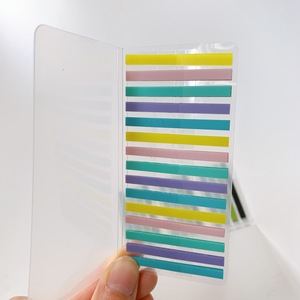 300sheets notları saydam PE endeksi çıkartmalar küçük kolaylık çıkartmalar n kez okuma okuma notlar etiket memo - Product Image 4
