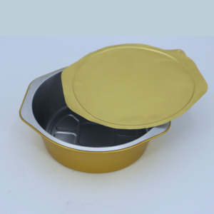 Sızdırmazlık kapağı alüminyum kap ml alüminyum gıda kapları ile dondurulabilir mikrodalgada pürüzsüz duvar 750 - Product Image 3