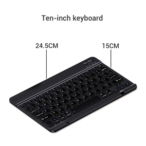 Ultra-Slim Bluetooths Wireless <strong>Keyboard</strong> Portable Mini Wireless <strong>Keyboard</strong> for Tablet Rechargeable for iPad Wins <strong>Android</strong> - Product Image 2