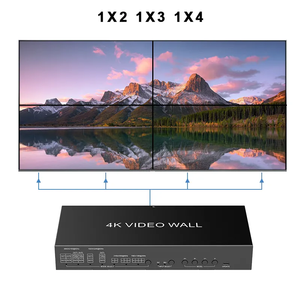 JCVISION 4K видео JCVISION Wall HDMI2.0 Матрица 2 в 4 выход с 2X2 видео настенный выход самоадаптивный L/R аудио выход - Product Image 6