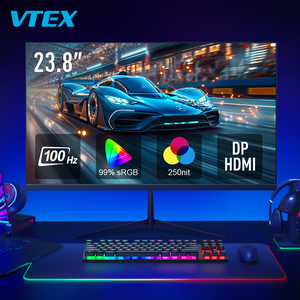 Ventas directas de fábrica Monitor de computadora de 23,8 pulgadas Monitor Lcd Monitor de juegos Pantalla plana Precio barato - Product Image 1