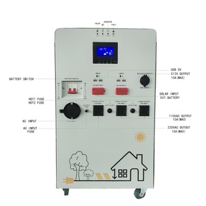 森火太阳能发电机套件3000瓦屋汽车太阳能系统，带锂移动电源5kwh - Product Image 4