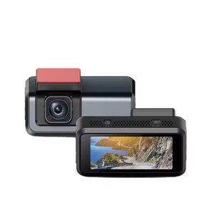 Mini schermo 3.0 pollici doppia fotocamera a 2 canali Dash Cam con sensore G - Product Image 1