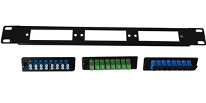 Panel de conexión de fibra óptica Montado en Rack de tipo fijo de 19 ''1U 36 Core con adaptador reemplazable de 3 posiciones Modular - Product Image 4
