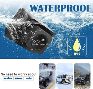 AHD 720Pクラシック2.0バックアップリバースリアビュースペアタイヤマウントカメラforJeep Wrangler 2007-2018 Reversing Parking Camera - Product Image 5