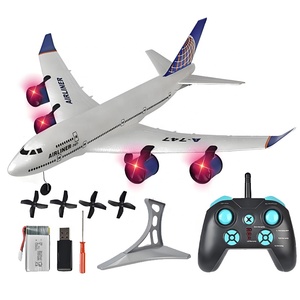 3CH Remote Control Toy <strong>Glider</strong> Airplane 747 <strong>Model</strong> 2.4GHZ Auto-balance Rc Toy Plane for Kids - Product Image 1