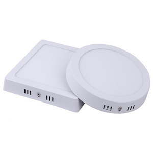 แผงไฟ LED ทรงกลมสี่เหลี่ยมแผงไฟ LED 220V 6W 12W 18W 24W แผงไฟแบบบาง/แผงไฟ LED แบน/แผงไฟ SMD lig - Product Image 3