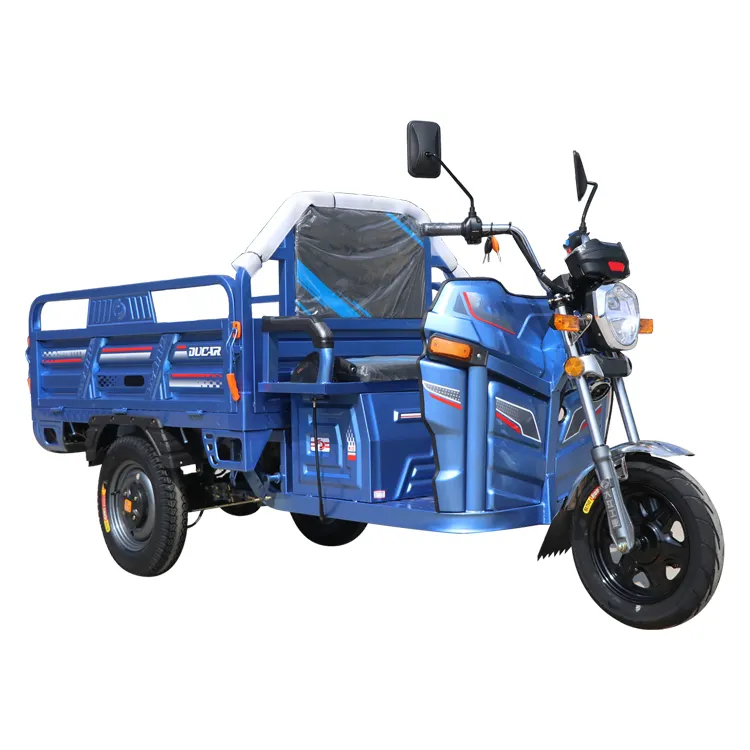 Cheap price three wheel cargo motorcycle delivery van cargo tricycle for sale