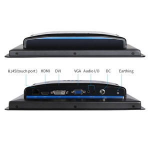 10,1, 10,4 12 15 17 19 21,5 pulgadas Industrial integrado, Marco abierto Monitor TFT LCD con VGA/DVI/USB/HD-MI de entrada - Product Image 4