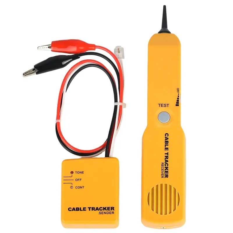 Rastreador de cables Probador de red de diagnóstico Detector de cables RJ11 Teléfono Diagnosticar Tono Buscador de línea Detector Herramienta de red Eléctrica