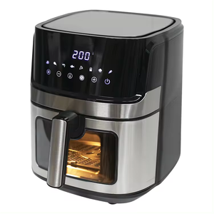 EFORUファクトリーダイレクト6L電気キッチン家電デジタルオーブンコントロールエアフライヤービューイングウィンドウ付き