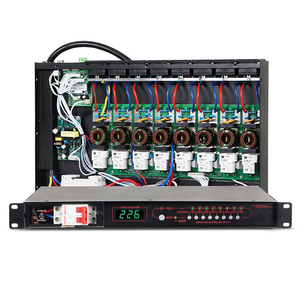 Biner HG8 Professional Stage 8 Channels Digital Power Sequencer with RS232 Interface Network <strong>Control</strong> <strong>Function</strong> - Product Image 1