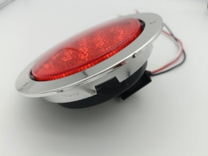DC10V-30V防水IP65螺旋底座4英寸发光二极管卡车拖车灯12v越野多功能危险警告反射器全新 - Product Image 3