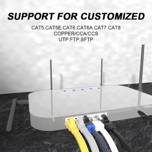 Produttore utp sftp ftp cat5 cat6 cat6a cat7 cat8 patch cord rete lan cat 6 cavo rj45 cat5e cavi ethernet per computer - Product Image 5