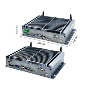 Fanless Desktop Mini Industrial PC Intel 8th/10th/11th Gen Core I3 I5 I7 Dual LAN X86 Embedded with Linux <strong>Operating</strong> <strong>System</strong> - Product Image 6