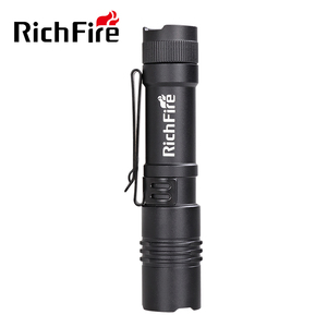 Программируемый трехрежимный сильный/флэш/Низкий светодиодный свет RichFire 350 люмен белый свет с зажимом - Product Image 2
