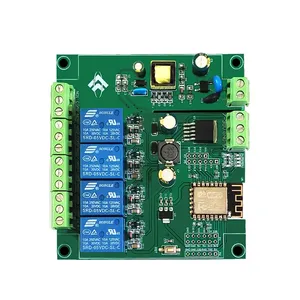 AC/DC-Netzteil ESP8266 Drahtloses WIFI 4-Kanal-Relaismodul ESP-12F Wifi-Entwicklungs platine für Arduino