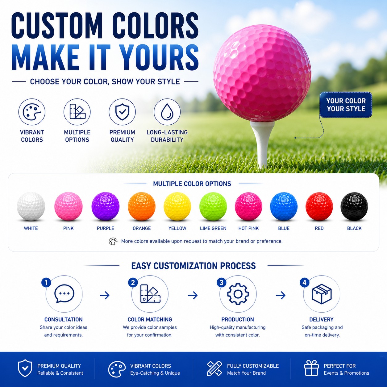 couleurs personnalisées