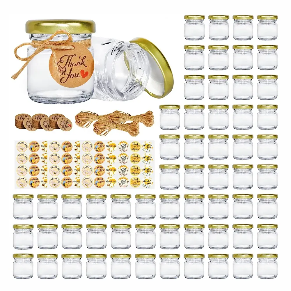 Wholesale Luxury Empty Storage Clear Jar Candle Glass Jar Manufacturer For Candle With Metal Lid