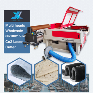 JX 1610 bilgisayar nakış makinesi yüksek hızlı CNC otomatik beslemeli kumaş lazer kesme makinesi - Product Image 2