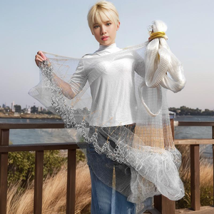 リードチェーン投げネット韓国輸出用高強度PAプラスチック鋳造ネットチェーンネットワーク - Product Image 2