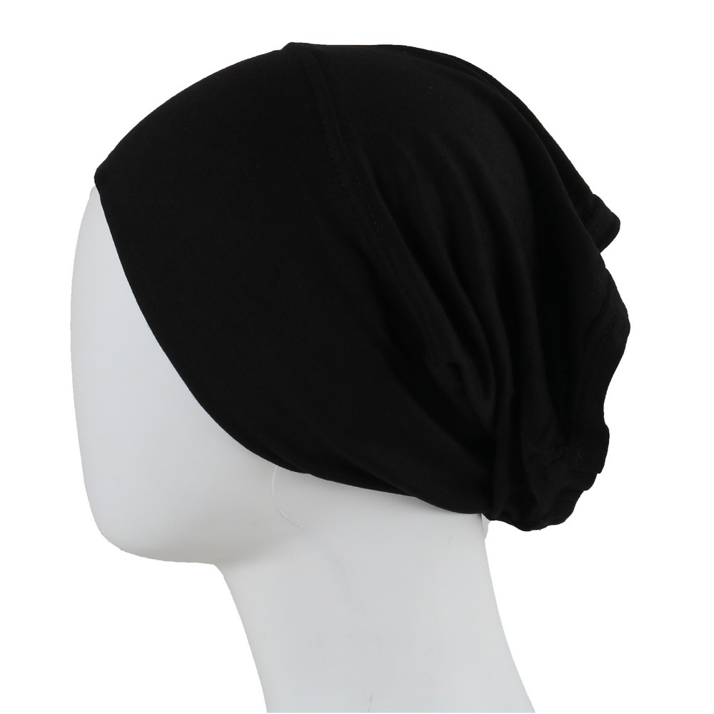 Inner Hijab Caps Wholesale Stretchy Cotton Jersey bonnet hijab  For Muslim Women Under scarves