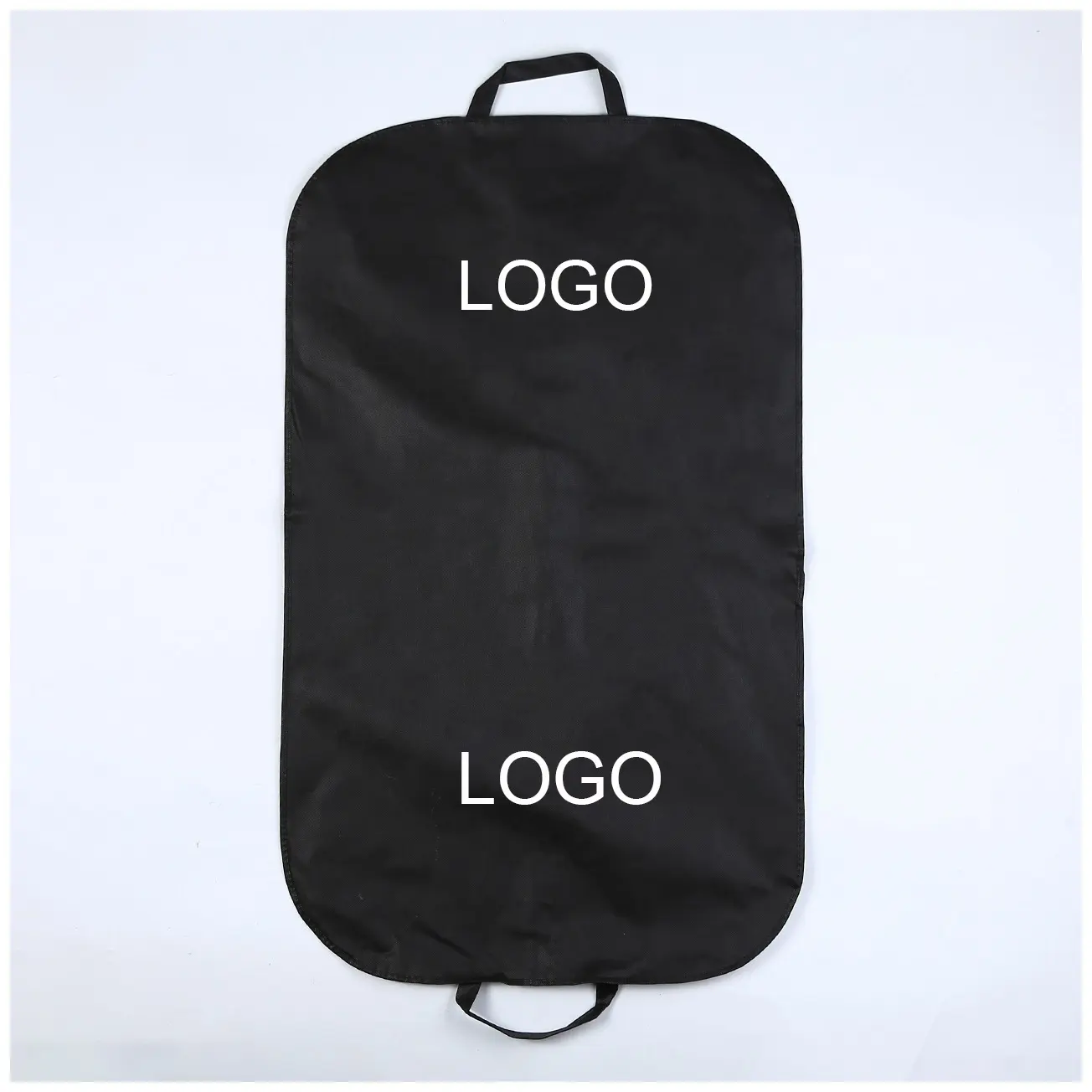 حقيبة عالية الجودة مخصصة غير منسوجة قابلة للطي وإعادة الاستخدام ذات سعة كبيرة للسفر مع شعار ولون مخصص