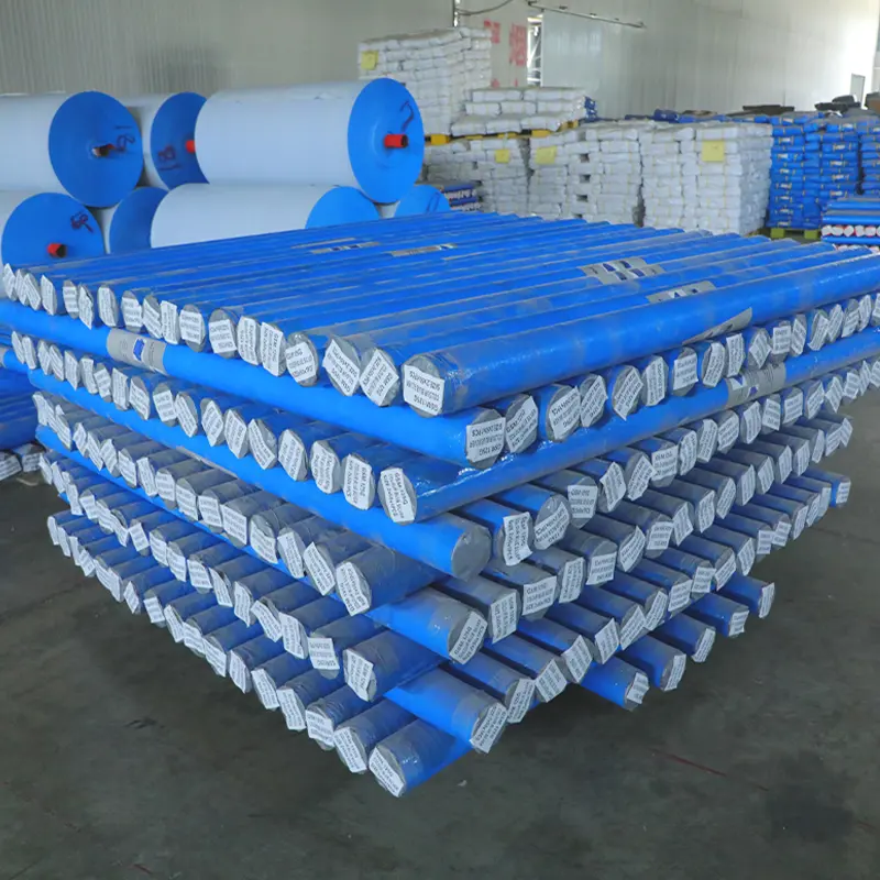 O mais recente design Linyi impermeável ácido resistente rolo Pe encerado tecido para terraço