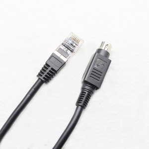 Werkseitig angepasstes RJ45-zu-8-poliges Mini-Din-Stecker-Ladekabel mit Ferrit kern - Product Image 4