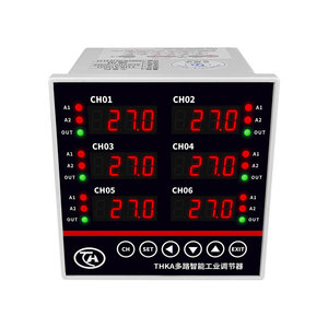 Multi-canal termostato de 2 3-Modo 4 de 6-Forma de controlador de temperatura Multi-canal de temperatura inteligente instrumento de control