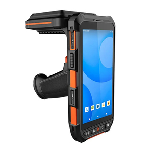 Ücretsiz SDK arayüzü Impinj E710 modülü IP65 RFID el UHF okuyucu yazar Android için uzun menzilli 860 ~ 960MHz ABS yapılmış