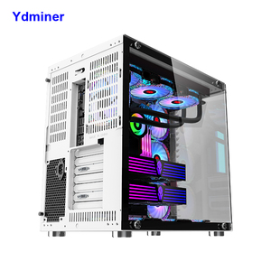 Custodia per computer con custodia per cpu da gioco con custodia per computer bianca - Product Image 3