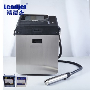 Hochgeschwindigkeits-Produktions linie Batch-Codierung Tinten strahl drucker mit kleinen Zeichen - Product Image 2