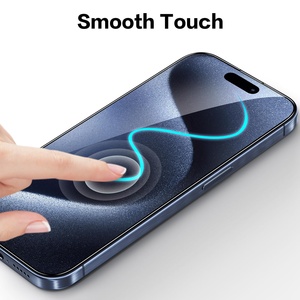 Chống trầy xước 9H điện thoại di động <span class=keywords><strong>Tempered</strong></span> <span class=keywords><strong>Glass</strong></span> bảo vệ màn hình cho iPhone 15 16 Pro Max bảo vệ màn hình <span class=keywords><strong>Tempered</strong></span> <span class=keywords><strong>Glass</strong></span> - Product Image 4