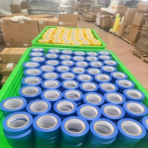 哑光浅蓝色聚氯乙烯电绝缘胶带10卷包装电线绝缘颜色区分 - Product Image 3