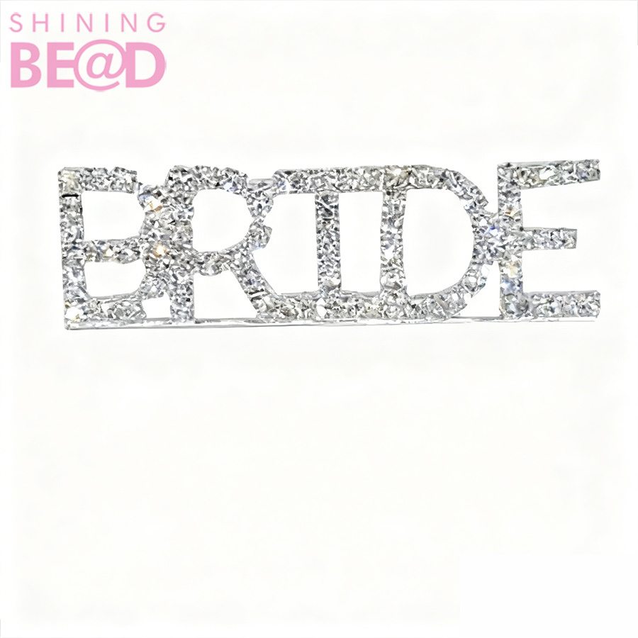 MARIÉE + argent + cristal