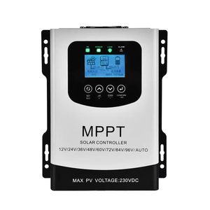 Commercio all'ingrosso di fabbrica auto12v 24v 30a 40a 50a 60a caricabatterie di sistema pwm mppt regolatore di carica solare adatto a tutti i regolatori della batteria