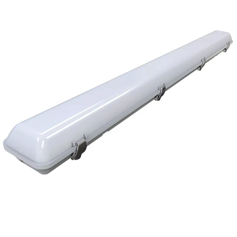 Ip65 4ft 40w 50w 60w 150lm/w Tri Proof Led Light parcheggio interno Led Batten Light