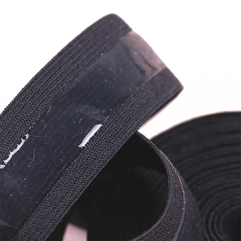 Groothandel Custom Logo Gedrukt Anti Slip Grijper Band 1Inch Breedte Elastische Tape Voor Kleding Wielertrui
