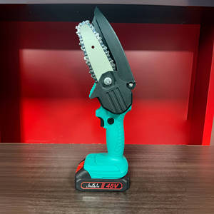 Color Available 4 &quot;6&quot; Electric Saw Portable Electric Chain Saw Outdoor Wireless Logging Single Hand Saw Cutting Tree Pruning Saw - Product Image 2