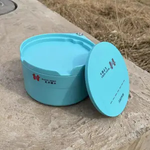 HY Deep Blue Floating Line Disk Cover