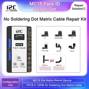 <strong>I2C</strong> I6S MC15 No Soldering Required Face ID Test Flex Cable No Welding for iPhone X to 14 Pro Max Dot Matrix Projector Repair Tag - Product Image 6