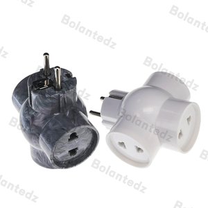 European <strong>Plug</strong> 3-way <strong>Plug</strong> /socket <strong>16A</strong> 2p 250V EU Wall Socket Adapter German French Russian Electrical <strong>Plug</strong> and Socket - Product Image 2