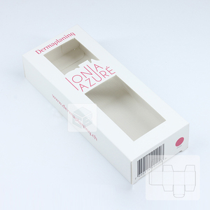Прямоугольная бумажная складная коробка с логотипом - Product Image 1