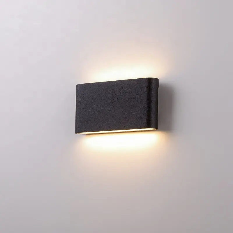 Luminarias para exteriores, apliques murales de pared de interior, alto lúmenes, 1000lm, cob, arriba hacia abajo, impermeable, luz solar para dormitorio, al aire libre