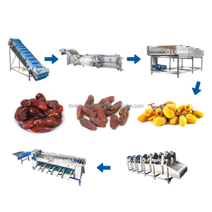 LONKIA Jujube Reinigungs-und Trockner verpackungs linie <span class=keywords><strong>Palm</strong></span> Date Waschmaschine und Sortier datum